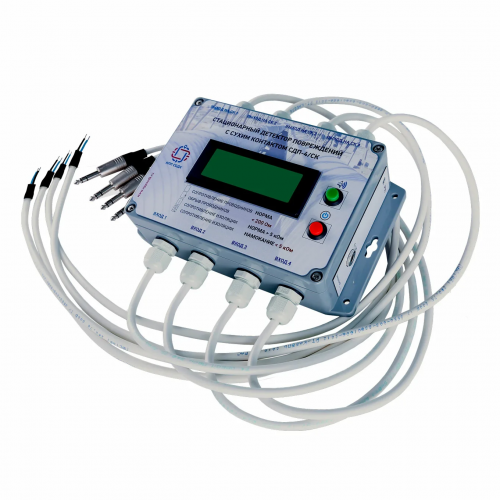 Детектор повреждений стационарный четырехканальный с токовым выходом ДПС-4АМ/ТВ ГОСТ Р 56380-2021 в Иркутске
