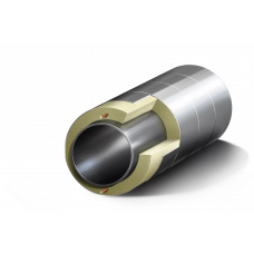 Изоляция давальческой трубы ППУ ОЦ тип 2 33,5х125 мм