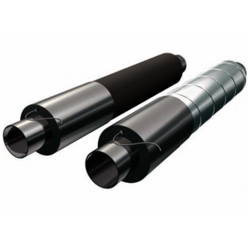 Концевой элемент трубопроводов ППУ ПЭ с МЗИ и выводом кабеля тип 1 Ст3сп 26,8х2,5х46,6х2200 мм ГОСТ 3262-75