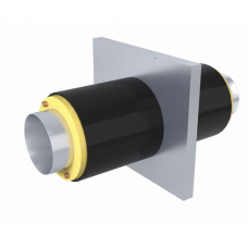 Опора неподвижная ППУ вариант Б тип 1 Ст3сп 33,5х3,2х225х16х1100х125х400 мм ГОСТ 3262-75