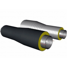 Переход стальной ППУ ПЭ тип 2 Ст20 45х3,5х32х3х1500 мм ГОСТ 8732-78