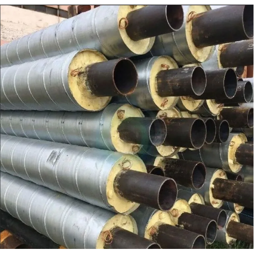 Труба в ППУ изоляции стальная в полиэтиленовой оболочке тип 2 Ст10 Ду89 89х4х180х3х42,5 мм ГОСТ 10705-80